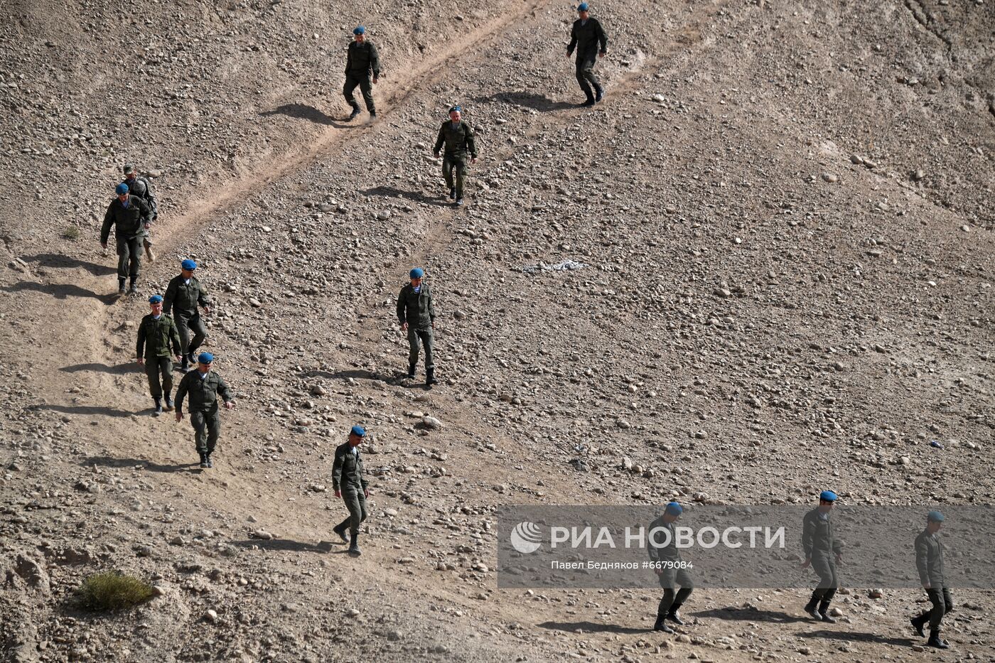 Учения стран ОДКБ в Таджикистане