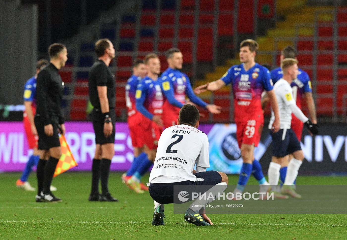 Футбол. РПЛ. Матч ЦСКА - "Крылья Советов"