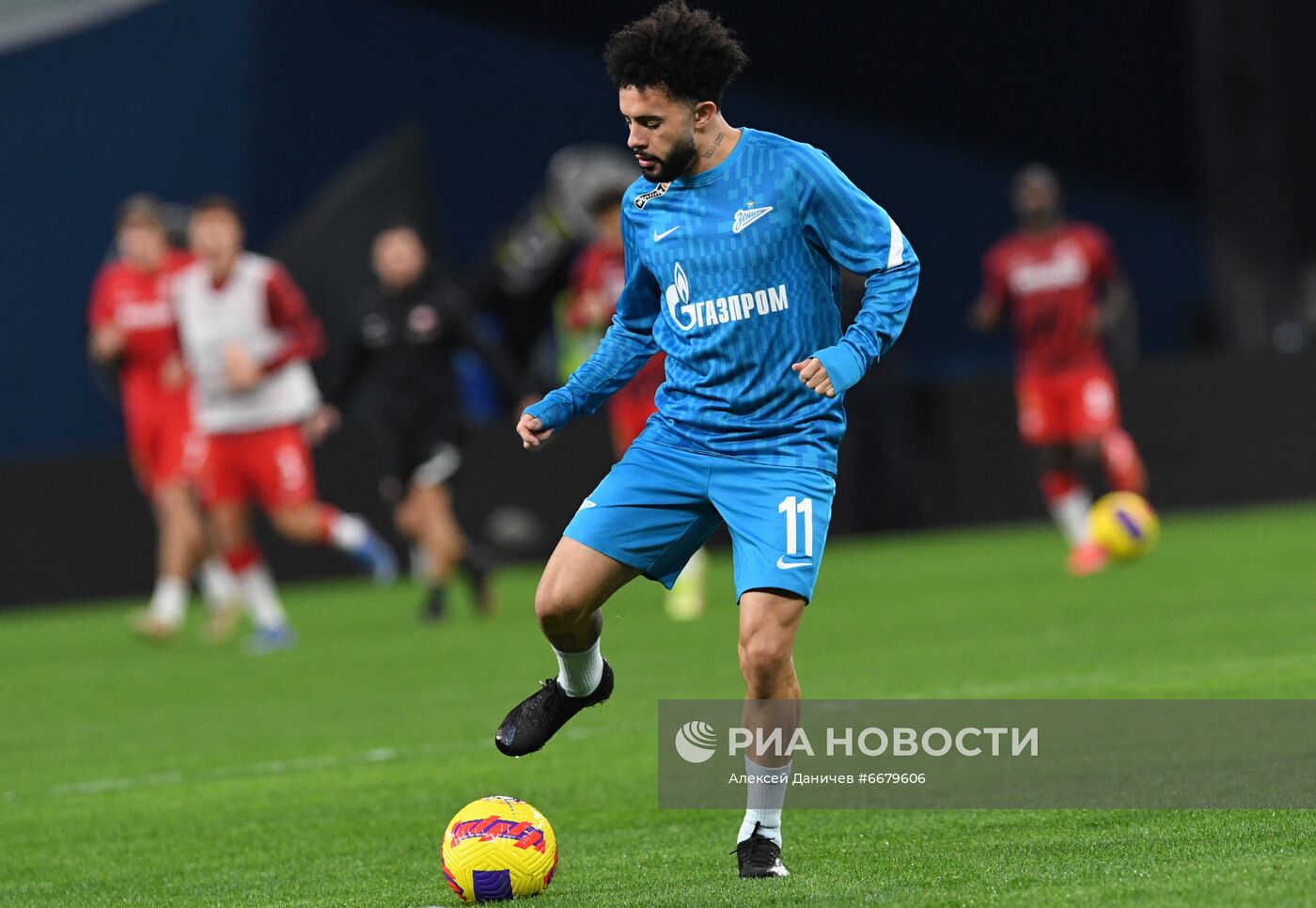 Футбол. РПЛ. Матч "Зенит" - "Спартак"