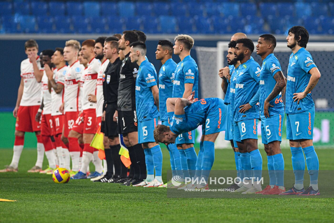 Футбол. РПЛ. Матч "Зенит" - "Спартак"