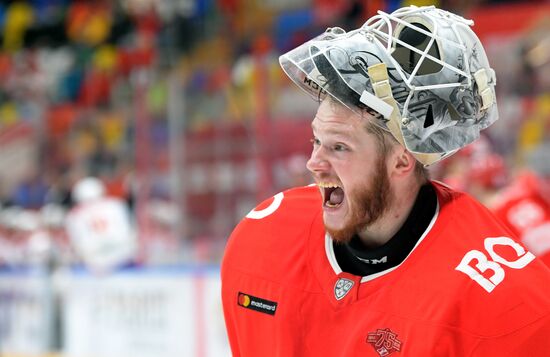 Хоккей. КХЛ. Матч "Спартак" - "Куньлунь"