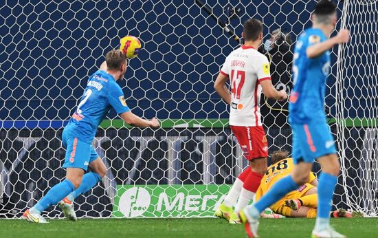 Футбол. РПЛ. Матч "Зенит" - "Спартак"