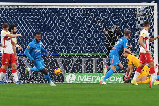 Футбол. РПЛ. Матч "Зенит" - "Спартак"