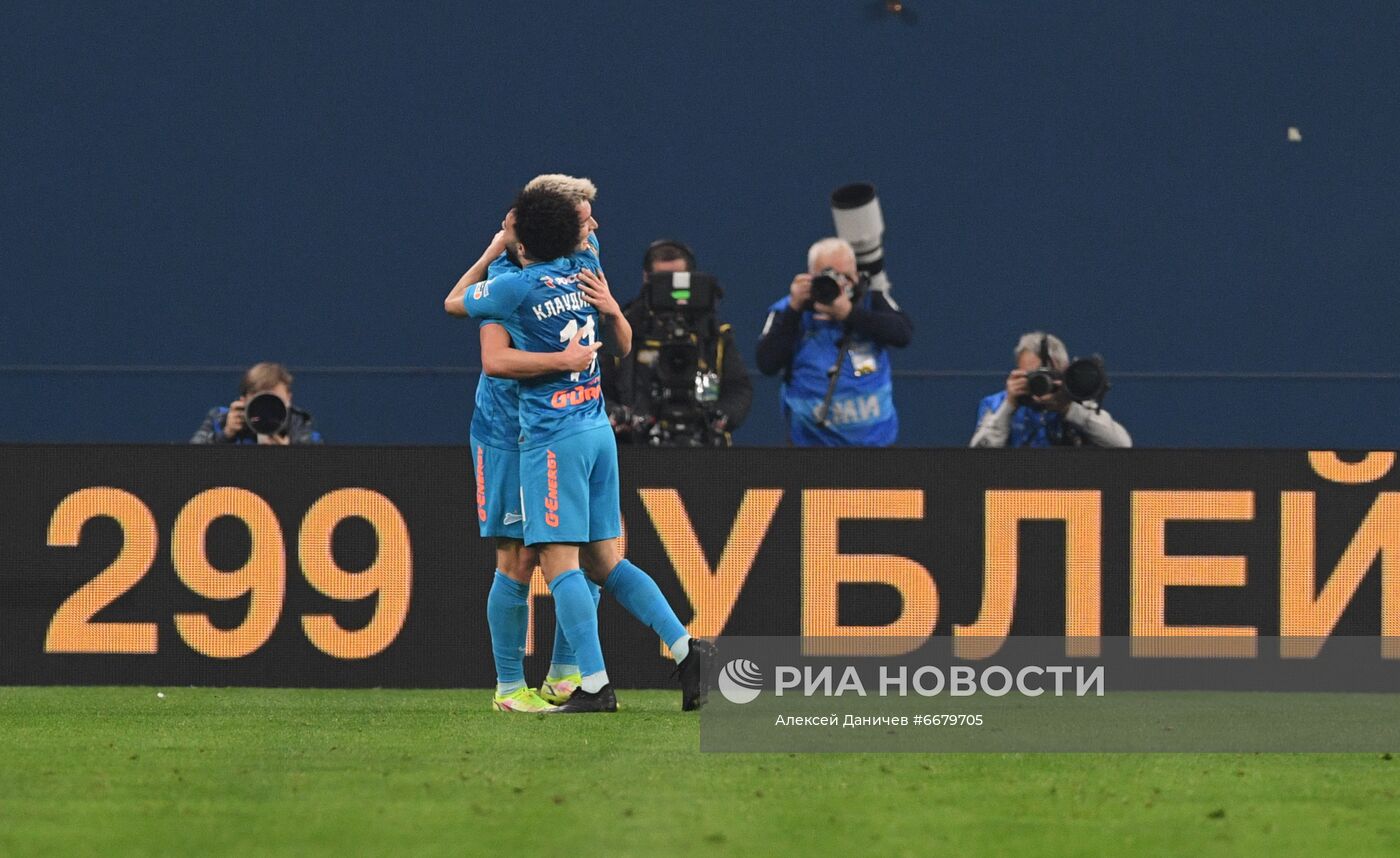 Футбол. РПЛ. Матч "Зенит" - "Спартак"