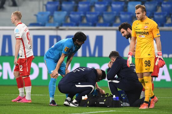 Футбол. РПЛ. Матч "Зенит" - "Спартак"