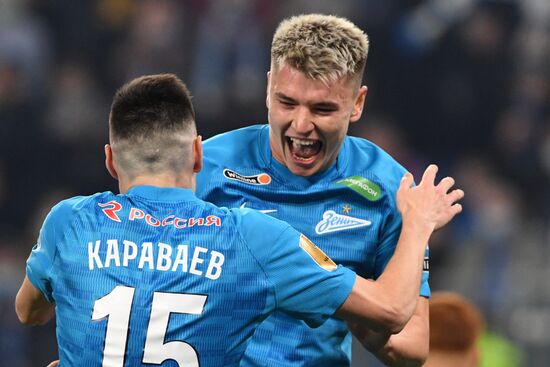 Футбол. РПЛ. Матч "Зенит" - "Спартак"