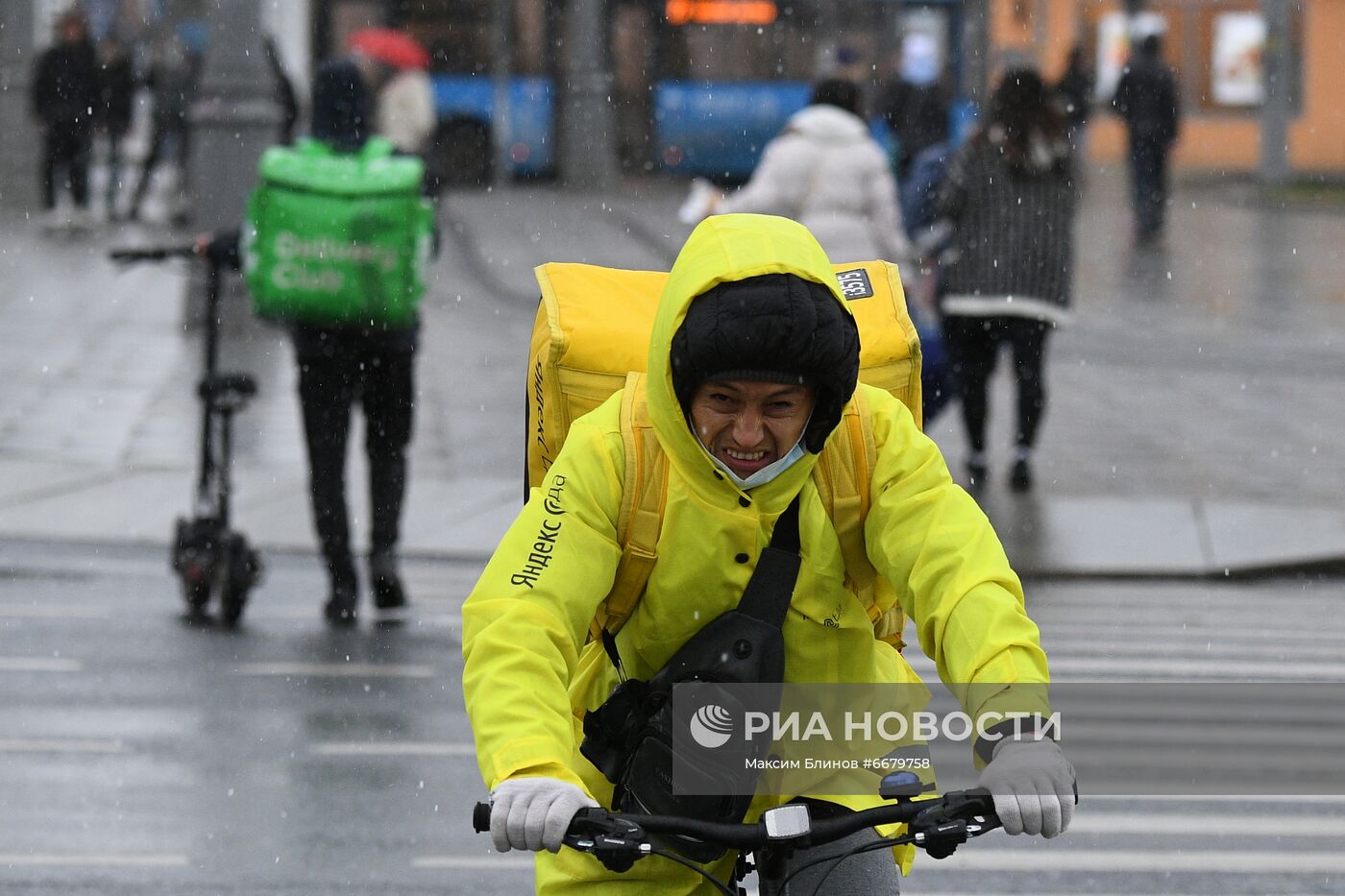 Москва в период пандемии коронавируса