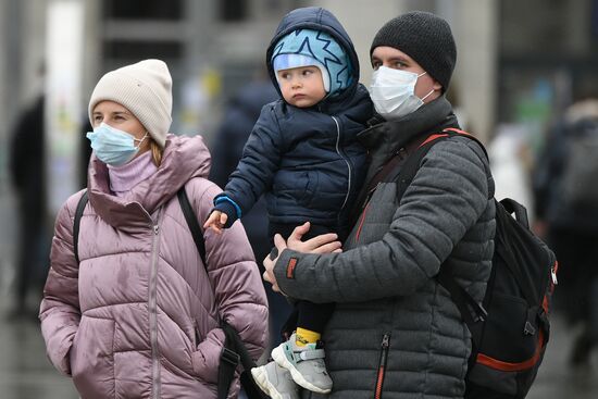 Москва в период пандемии коронавируса