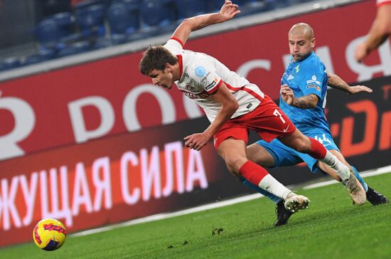 Футбол. РПЛ. Матч "Зенит" - "Спартак"