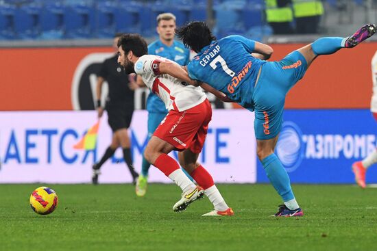 Футбол. РПЛ. Матч "Зенит" - "Спартак"