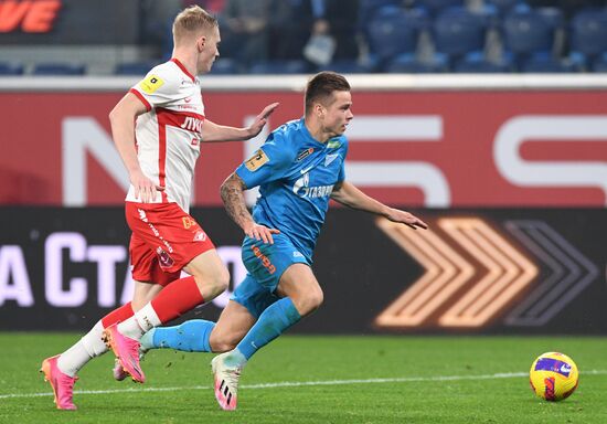 Футбол. РПЛ. Матч "Зенит" - "Спартак"