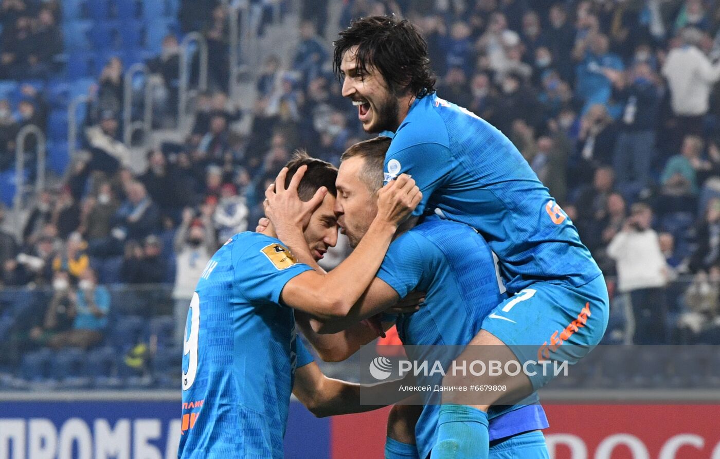 Футбол. РПЛ. Матч "Зенит" - "Спартак"