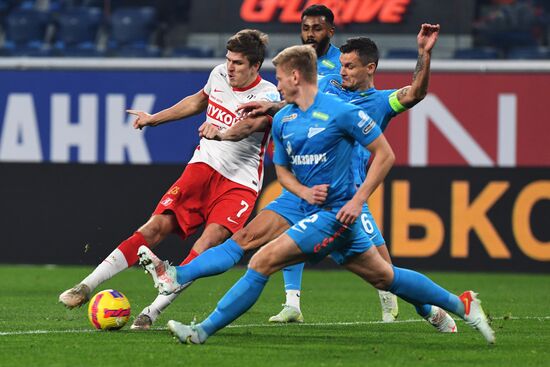 Футбол. РПЛ. Матч "Зенит" - "Спартак"