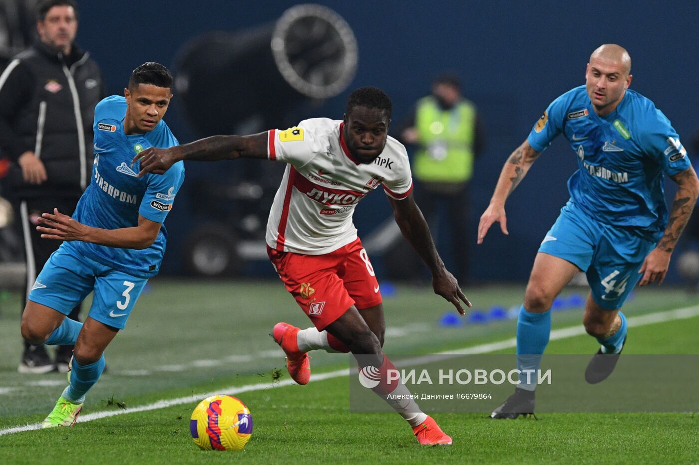 Футбол. РПЛ. Матч "Зенит" - "Спартак"