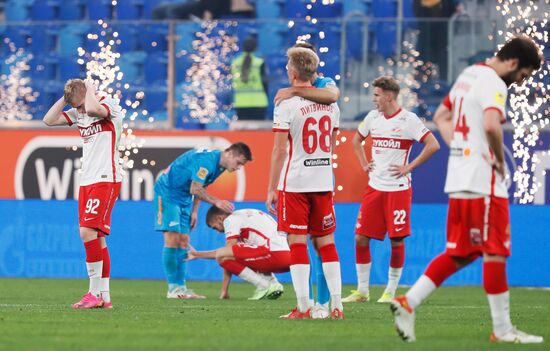 Футбол. РПЛ. Матч "Зенит" - "Спартак"