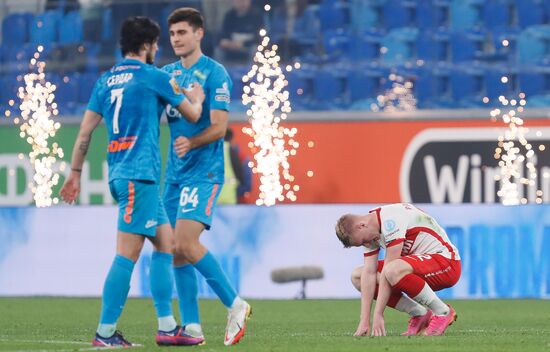 Футбол. РПЛ. Матч "Зенит" - "Спартак"