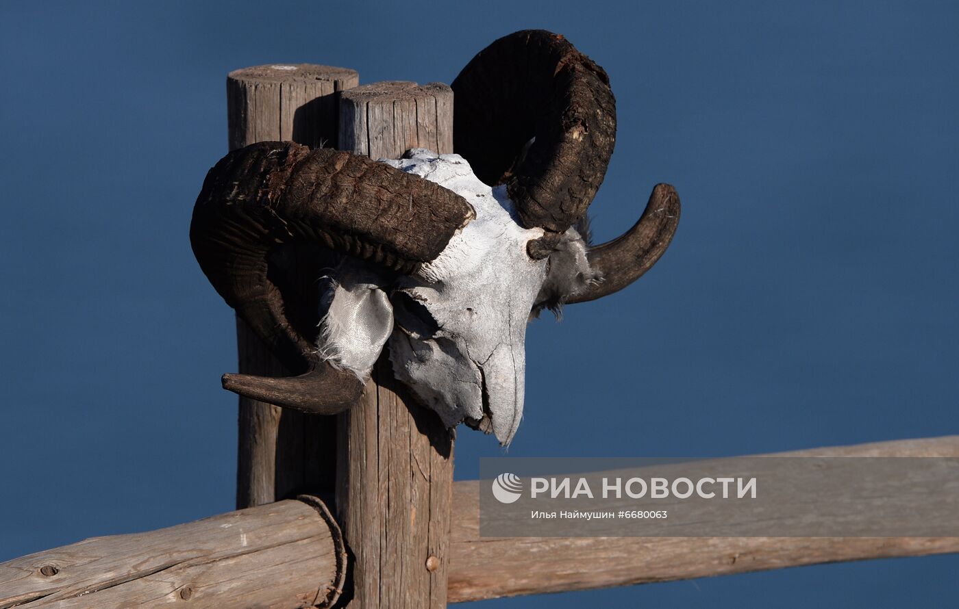 Шаманский обряд в Тыве