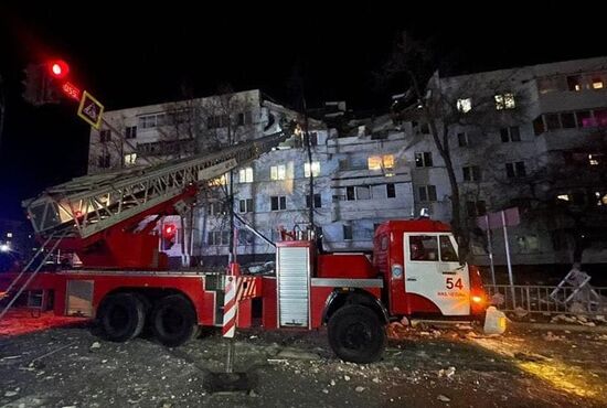 Взрыв в жилом доме в Набережных Челнах