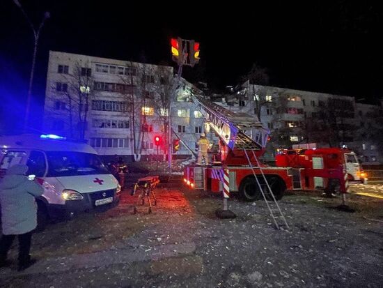 Взрыв в жилом доме в Набережных Челнах