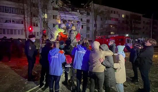 Взрыв в жилом доме в Набережных Челнах