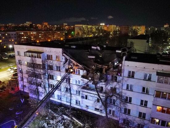 Взрыв в жилом доме в Набережных Челнах