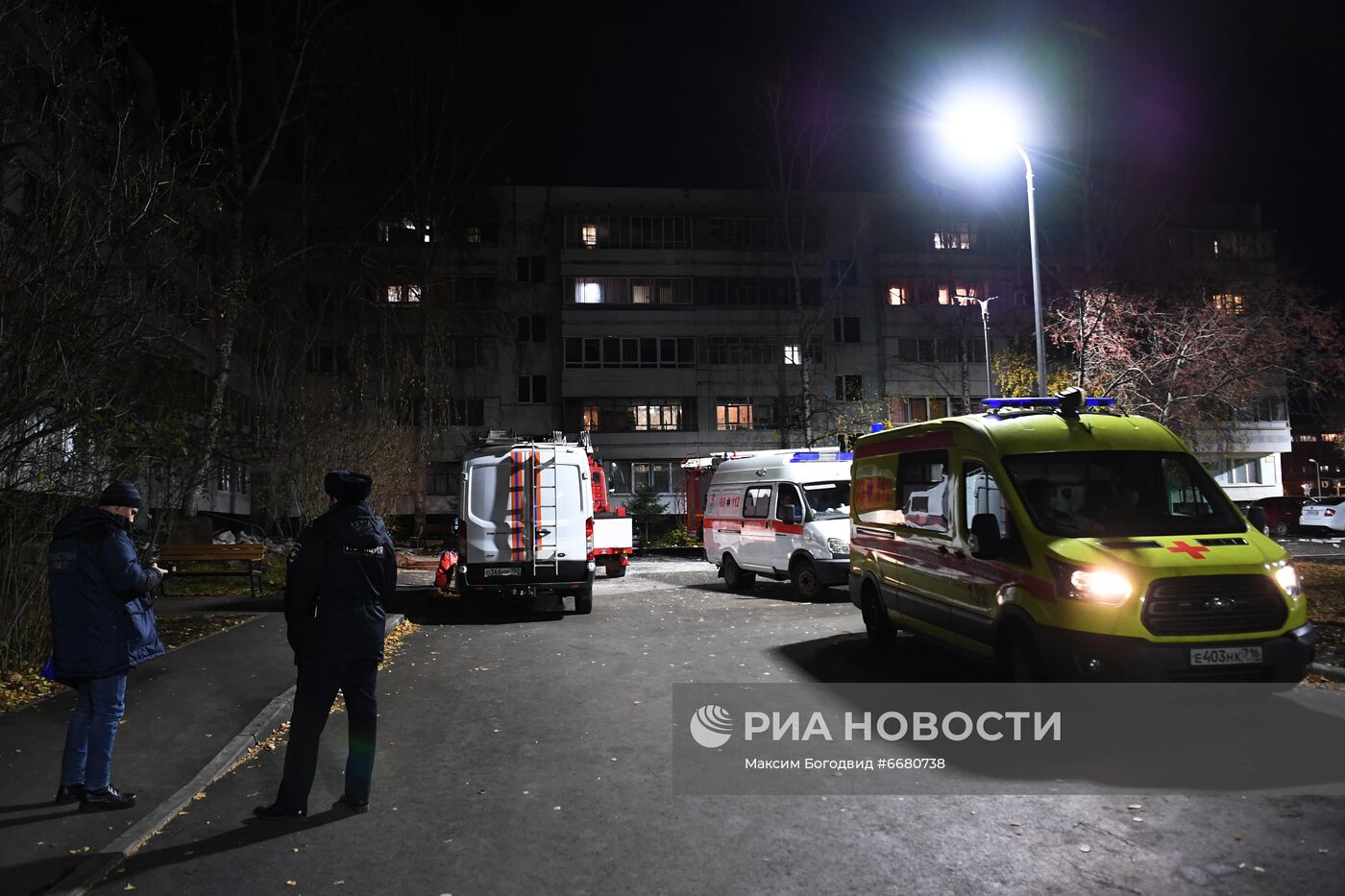 Взрыв в жилом доме в Набережных Челнах