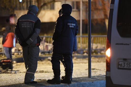 Взрыв в жилом доме в Набережных Челнах