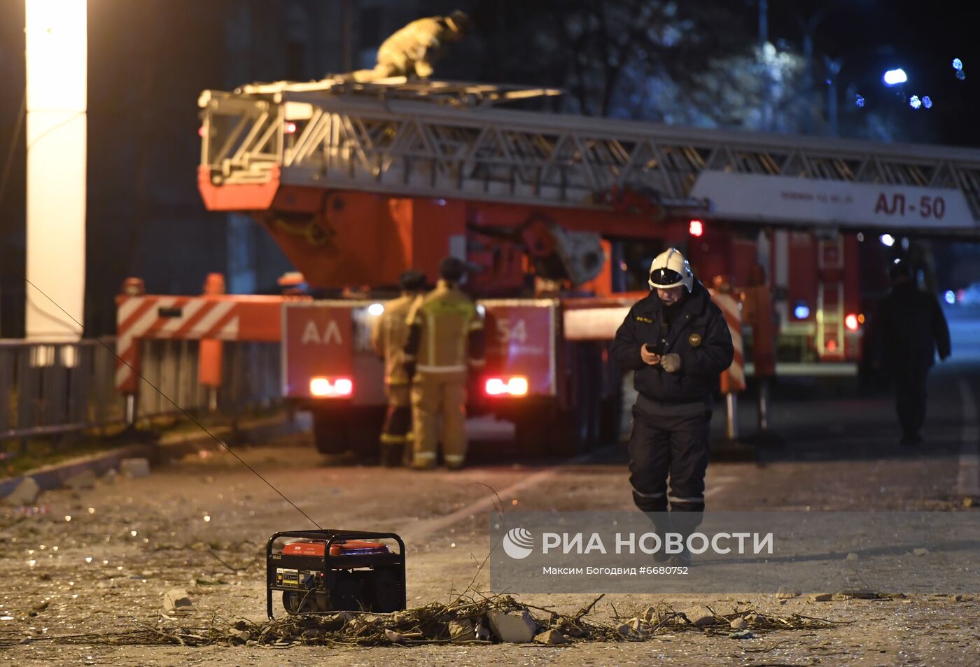 Взрыв в жилом доме в Набережных Челнах