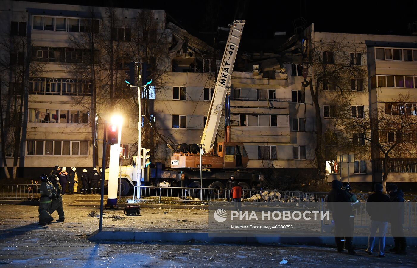 Взрыв в жилом доме в Набережных Челнах | РИА Новости Медиабанк