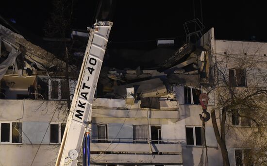 Взрыв в жилом доме в Набережных Челнах