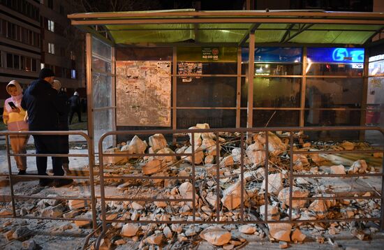 Взрыв в жилом доме в Набережных Челнах