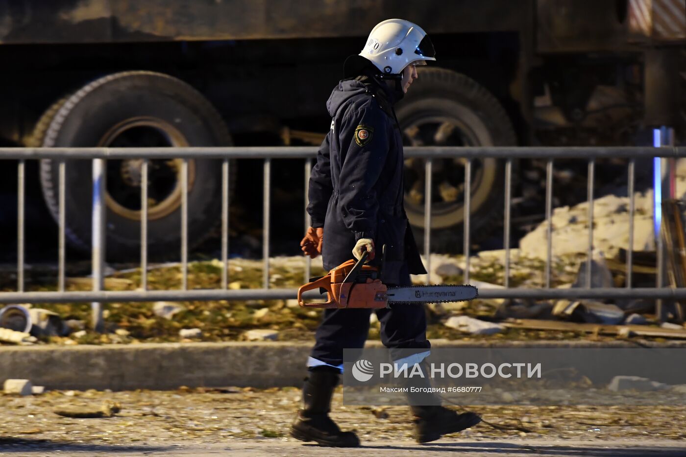 Взрыв в жилом доме в Набережных Челнах