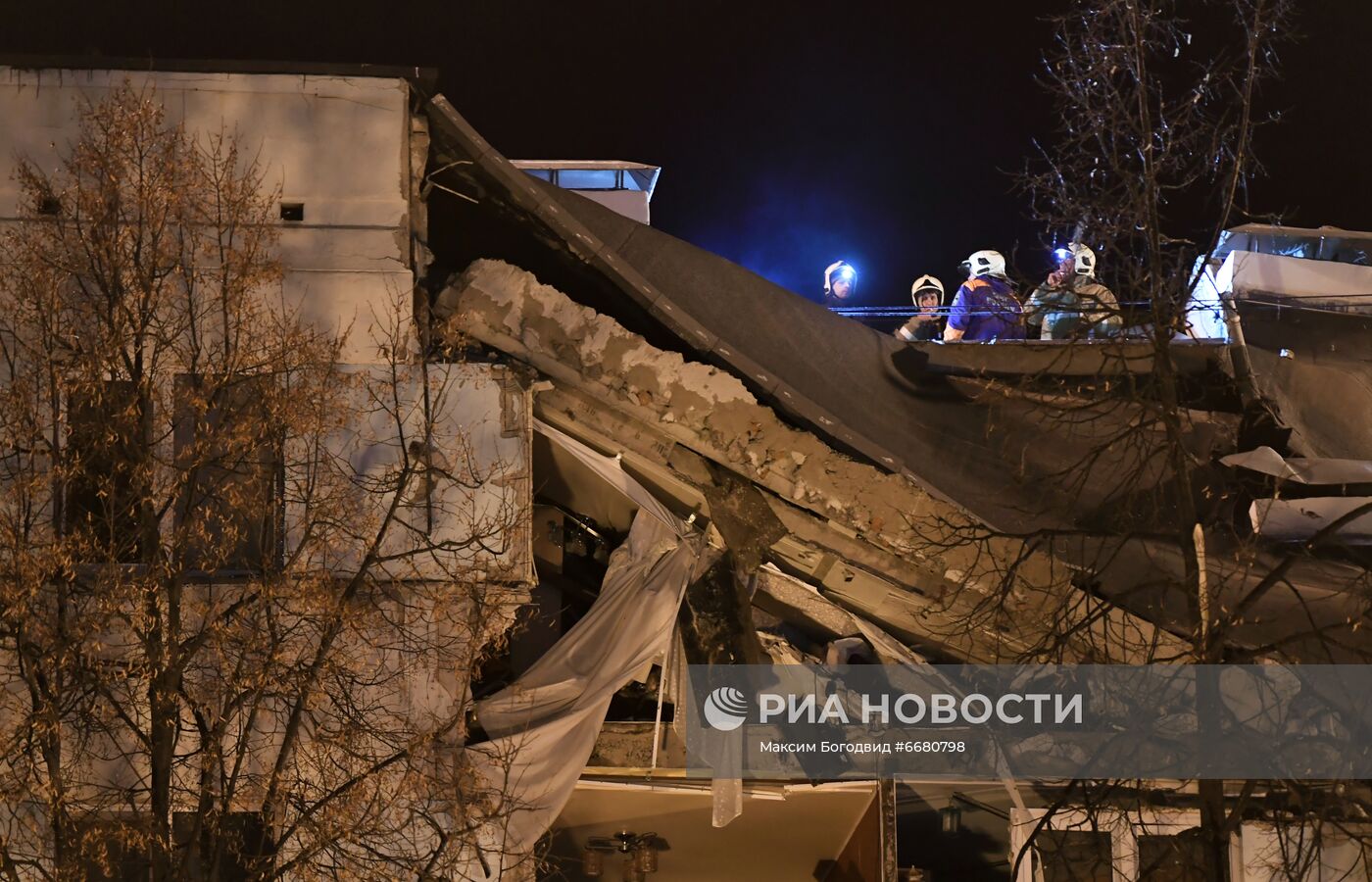 Взрыв в жилом доме в Набережных Челнах