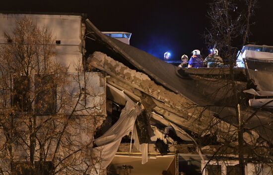Взрыв в жилом доме в Набережных Челнах