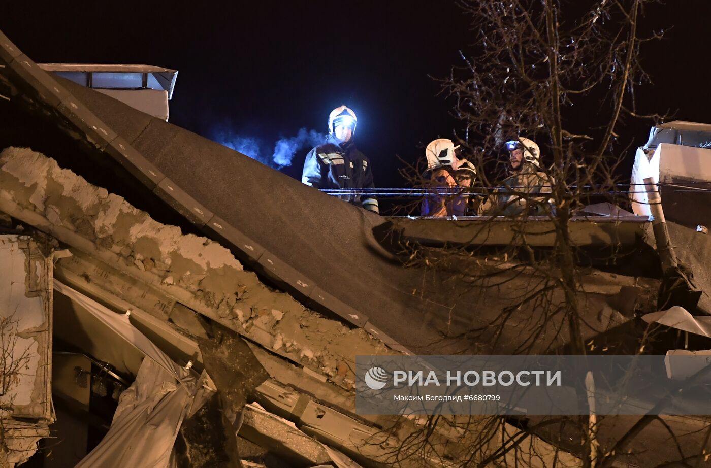 Взрыв в жилом доме в Набережных Челнах