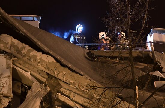 Взрыв в жилом доме в Набережных Челнах