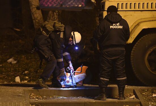 Взрыв в жилом доме в Набережных Челнах