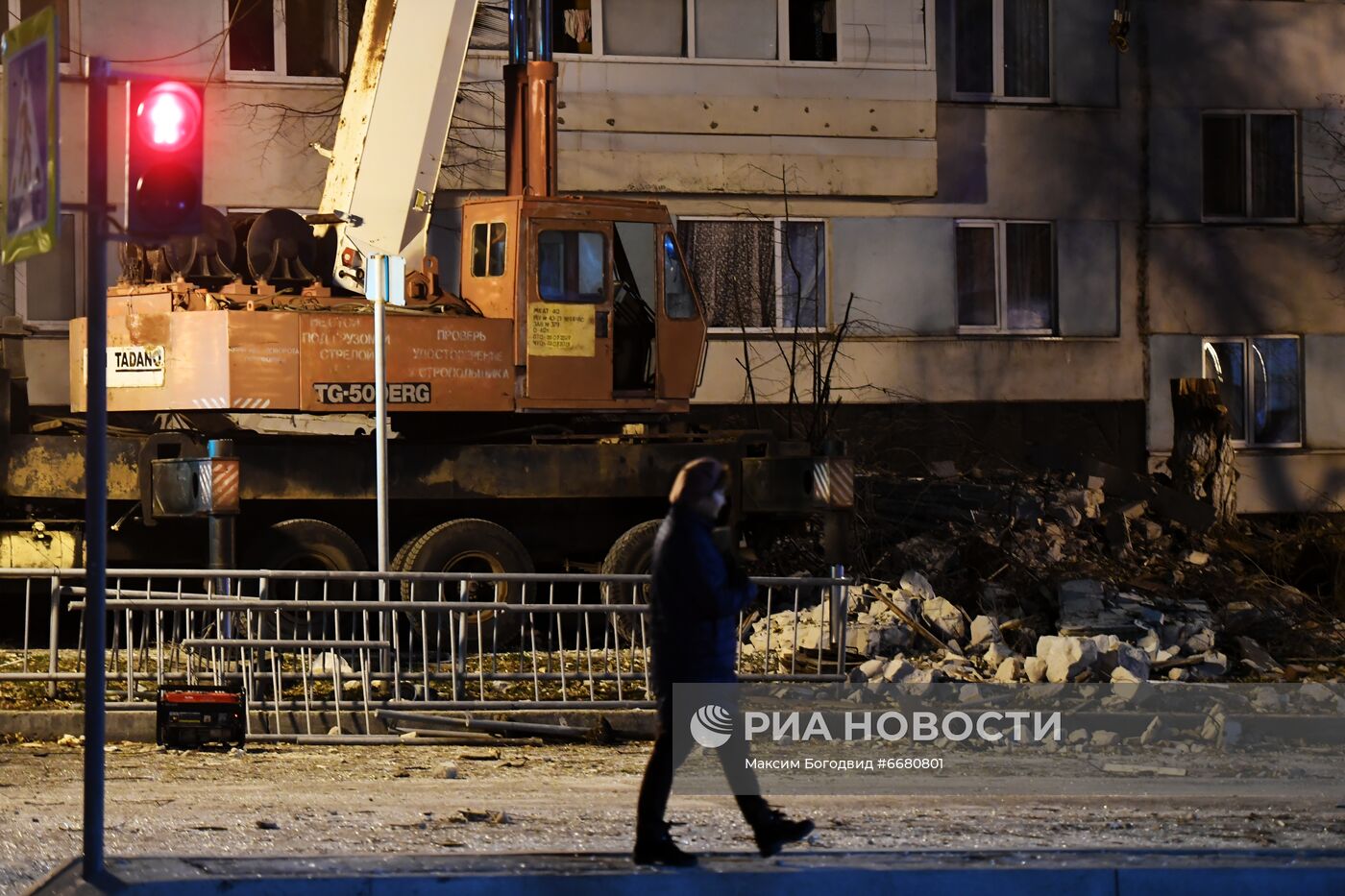 Взрыв в жилом доме в Набережных Челнах