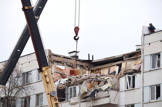 Взрыв в жилом доме в Набережных Челнах