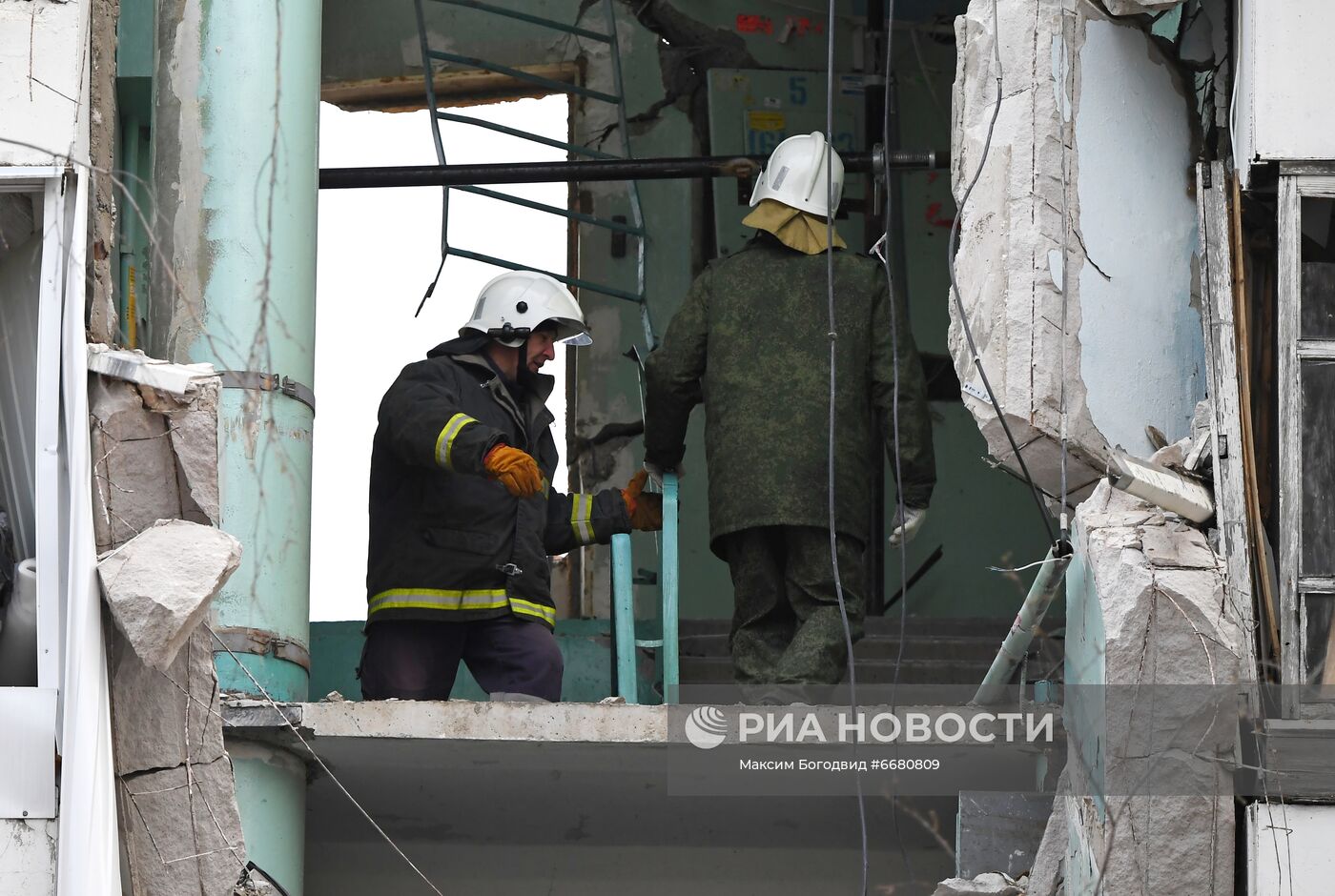 Взрыв в жилом доме в Набережных Челнах