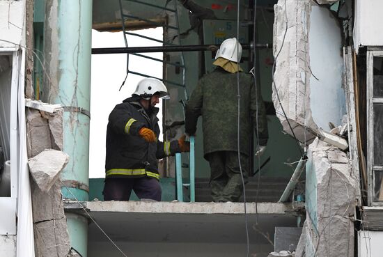 Взрыв в жилом доме в Набережных Челнах