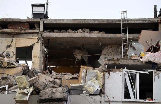Взрыв в жилом доме в Набережных Челнах