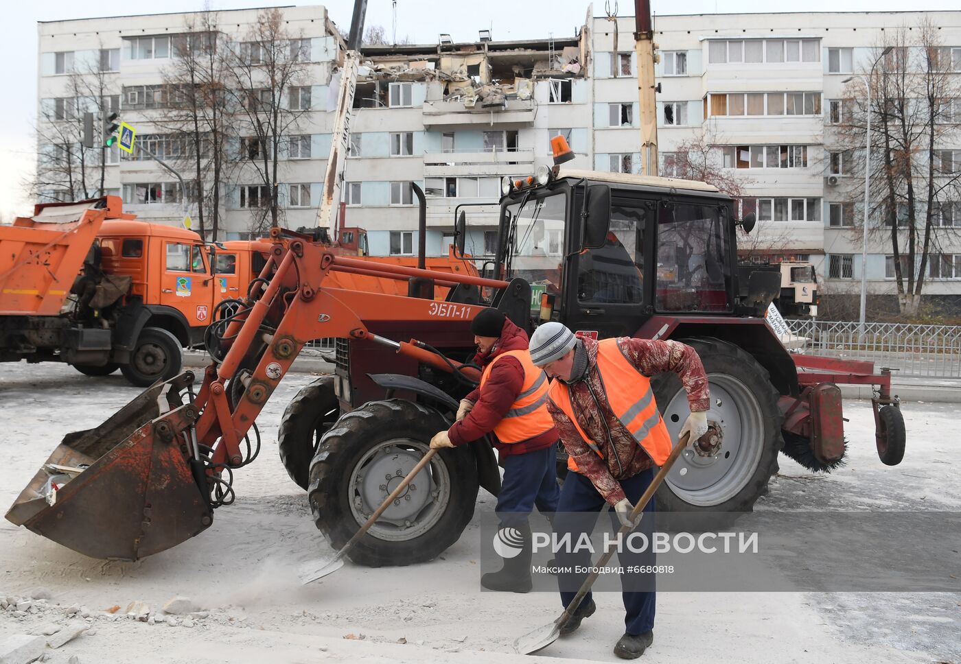 Взрыв в жилом доме в Набережных Челнах