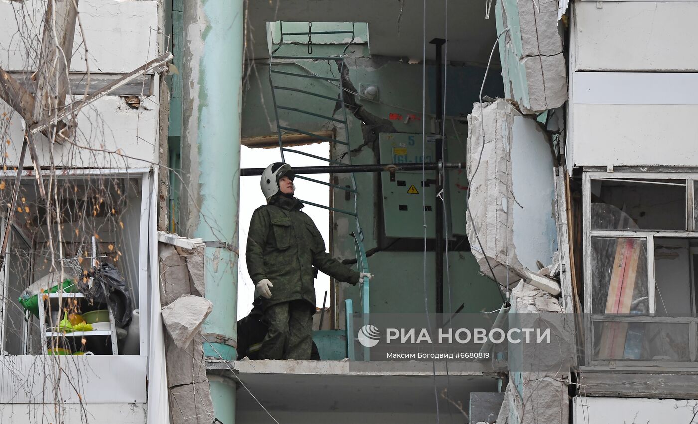 Взрыв в жилом доме в Набережных Челнах