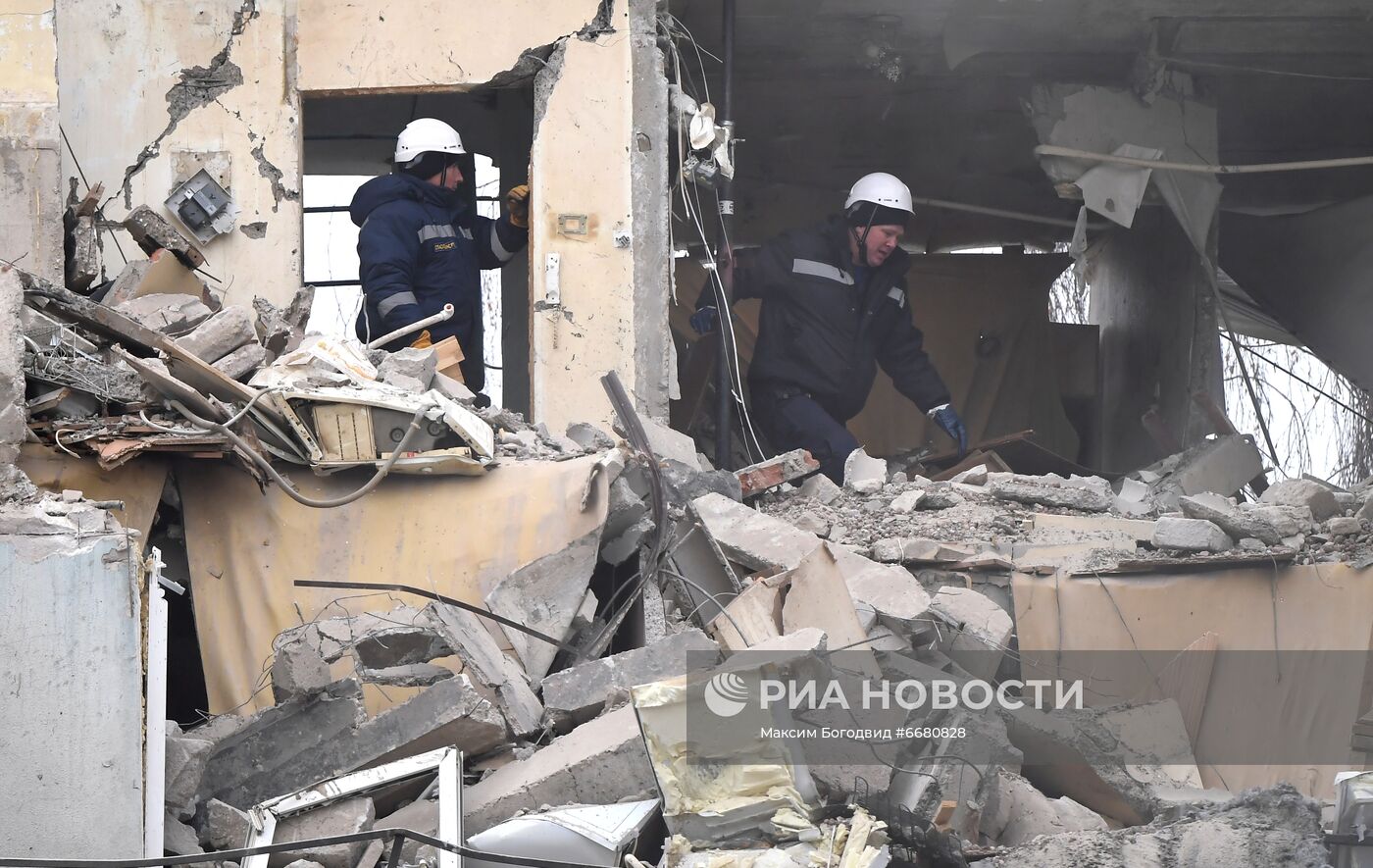 Взрыв в жилом доме в Набережных Челнах