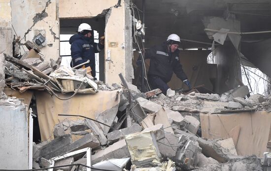 Взрыв в жилом доме в Набережных Челнах