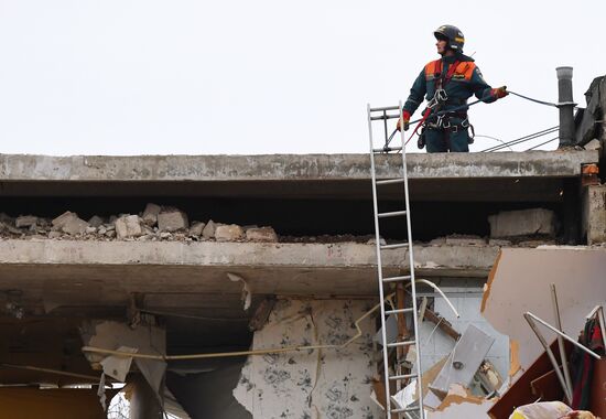 Взрыв в жилом доме в Набережных Челнах