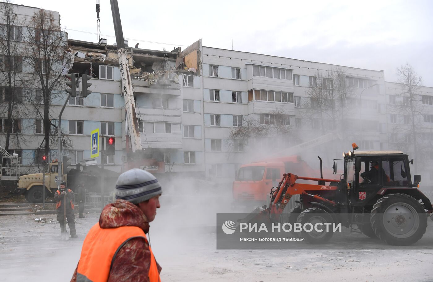 Взрыв в жилом доме в Набережных Челнах