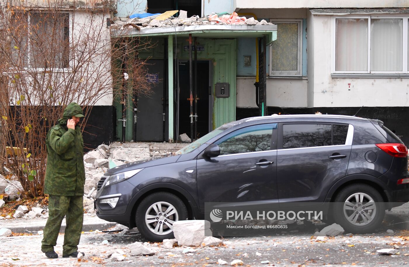 Взрыв в жилом доме в Набережных Челнах