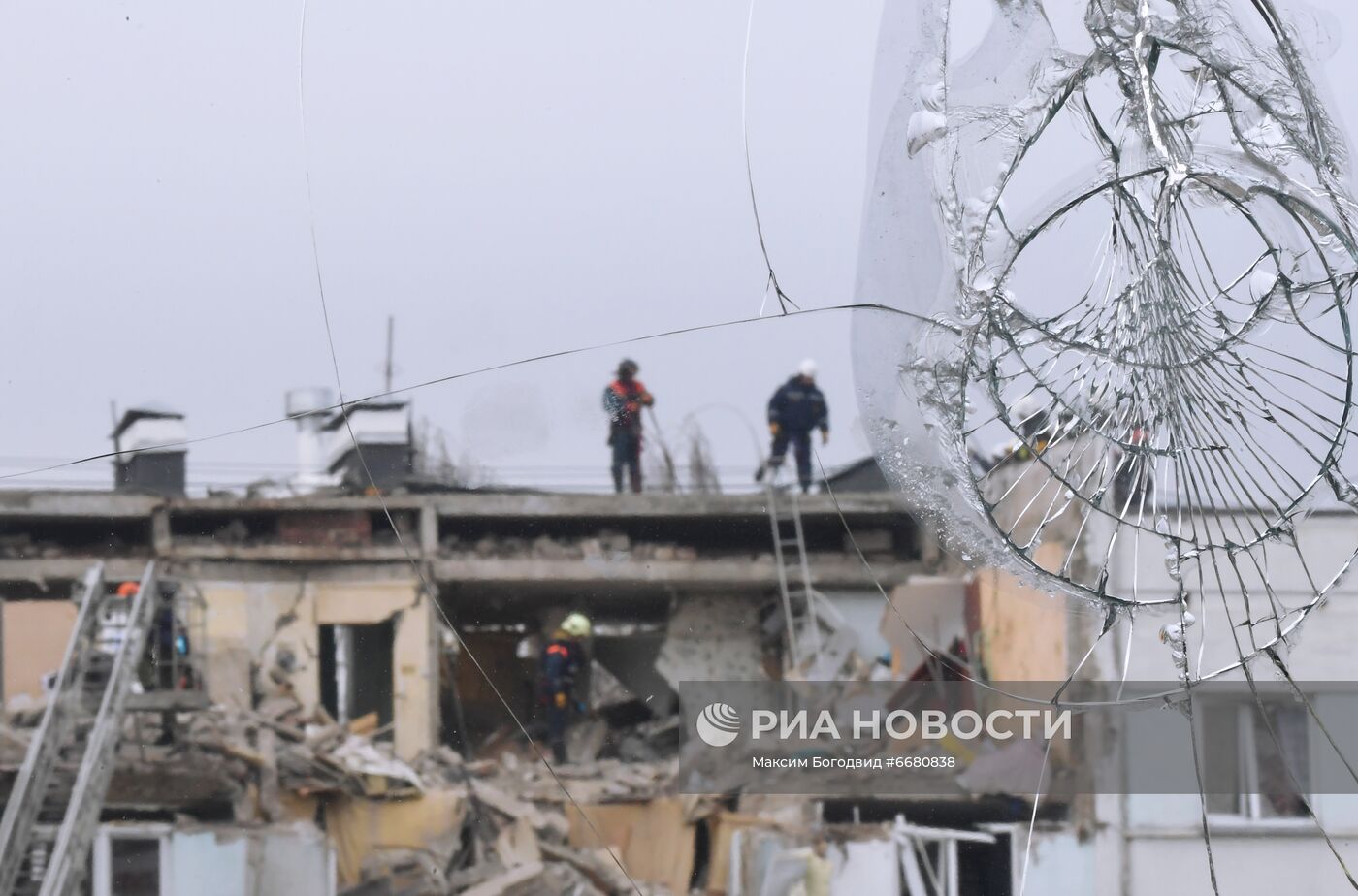 Взрыв в жилом доме в Набережных Челнах